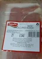 Mängden socker i Jamón curado