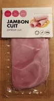 Mängden socker i Jambon cuit
