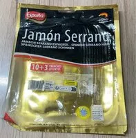 Mängden socker i Jamón Serrano
