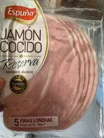 Mängden socker i Jamón cocido
