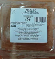 Mängden socker i Jambon sec