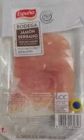 Mängden socker i Jamón Serrano
