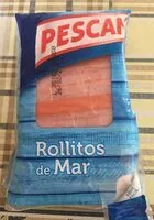 Mängden socker i Rollitos de mar