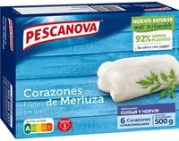 Mängden socker i Corazones de filete de merluza