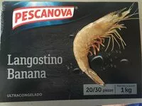 Mängden socker i Langostino banana