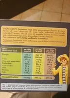 Mängden socker i Bastoncini di salmone
