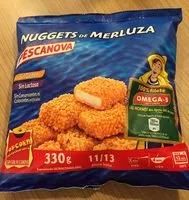 Mängden socker i Nuggets de Merlu