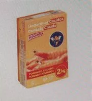 Mängden socker i Langostino cocido 2Kg