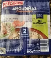 Mängden socker i Anguriñas con gambas (sin glutamato)