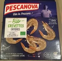 Mängden socker i Crevettes entières crues congelées