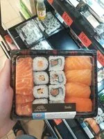 Mängden socker i Surtido sushi salmón