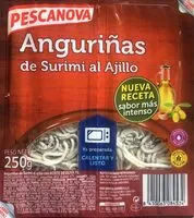 Mängden socker i Anguriñas de surimi al ajillo