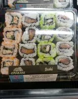 Mängden socker i Surtido California rolls
