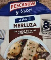 Mängden socker i Merluza en salsa de setas con patatas