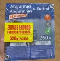 Mängden socker i Anguriñas de Surimi