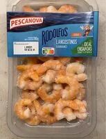 Mängden socker i Langostinos cocidos
