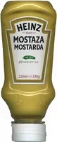 Mängden socker i Salsa de mostaza "Heinz"