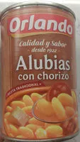 Mängden socker i Alubias con chorizo