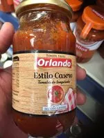 Mängden socker i Orlando Tomate Frito Estilo Casero