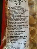 Mängden socker i Tiburón N º 3