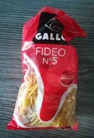 Mängden socker i Gallo 250 GR Fideus Nº 5