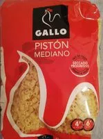 Mängden socker i Gallo Pistón mediano