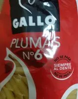 Mängden socker i Macarrones plumas N°6