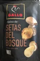 Mängden socker i Salsa de Setas del Bosque