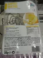 Mängden socker i Ravioli quesos