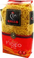 Mängden socker i Gallo Fideo Nº2
