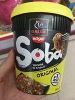 Mängden socker i Fideus Original Cup Soba Gallo