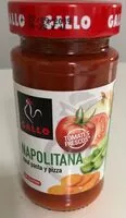 Mängden socker i Salsa Gallo Napolitana