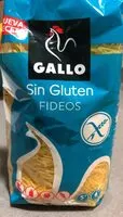 Mängden socker i Fideos