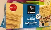 Mängden socker i Placas para lasaña y canelones sin gluten
