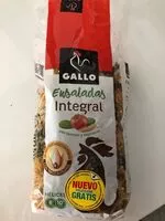 Mängden socker i Ensaladas integral
