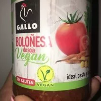Mängden socker i Boloñesa de soja vegan