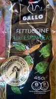 Mängden socker i Fettuccine a las espinacas