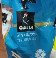 Mängden socker i Tiburones sin gluten