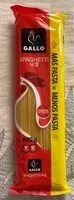 Mängden socker i Gallo Spaghetti N3