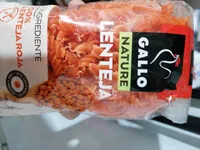 Mängden socker i nature lenteja - pasta de harina de lenteja roja