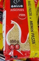 Mängden socker i Gallo pilones 550 gr