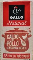 Mängden socker i Gallo Natural Caldo de pollo con jamón