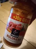 Mängden socker i Salsa bolognesa