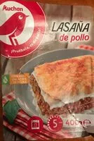 Mängden socker i Lasaña de pollo