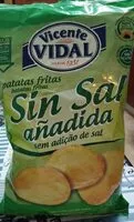 Mängden socker i Patatas fritas sin sal