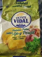 Mängden socker i Papas sabor ajo y perejil