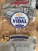 Mängden socker i Vicent vidal
