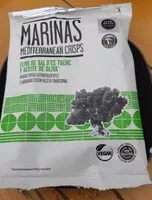 Mängden socker i Marinas mediterranean crisps
