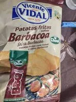 Mängden socker i Patatas Fritas Onduladas Sabor Barbecue Chovi