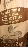 Mängden socker i Patatas Fritas en aceite se girasol